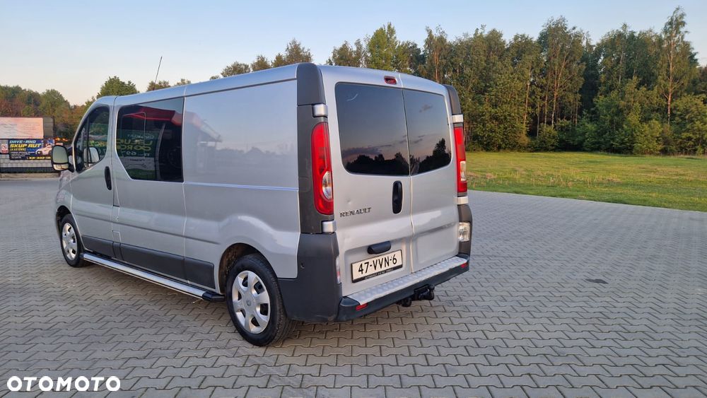 Renault TRAFIC L2H1 Długi Klima Elektryka Kamera Tempomat Dubel Kabina 6os Brygadówka - 37