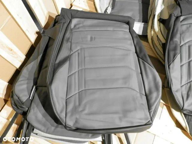 FOTEL FOTELE KANAPA SIEDZISKO Z PODNOZKIEM PRAWE LEWE POSZYCIE TAPICERKA SKORA GRIGIO / SCHWARZ KCZ KCZ VOLKSWAGEN ARTEON 3G8 ORYGINAŁ - 16