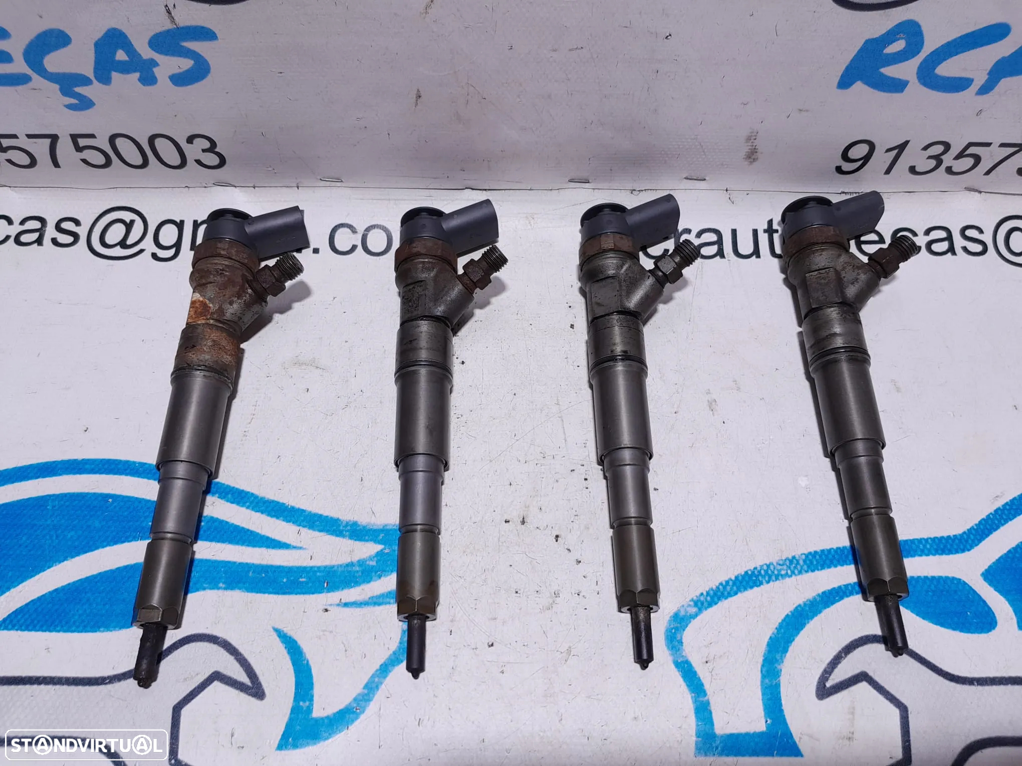 INJETOR INJETORES INJECTOR INJECTORES  BMW SERIE 1 E87 118D 122CV M47 D20 M47D20 204D4 - 5