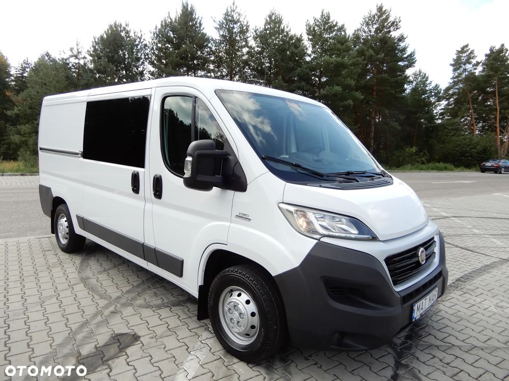 Fiat Ducato 2.3 MultiJet 130 Km Bez AdBlue 9-Cio Osobowy L1H1 Furgon Blaszak Klimatyzacja Ogrzewanie Postojowe Webasto Niski Przebieg Stan Auta Idealny POLECAM - 8