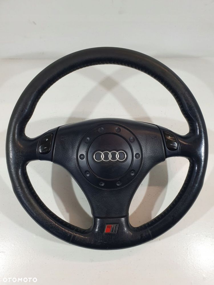 KIEROWNICA MULTI S-LINE 4B0419091BG AUDI A6 S6 C5 A4 B5 GRANATOWA - 1