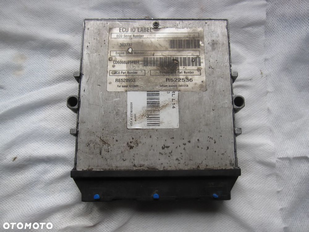 John Deere 6068 R522536 RE520953 Class Arion L14 komputer sterownik silnika - 1