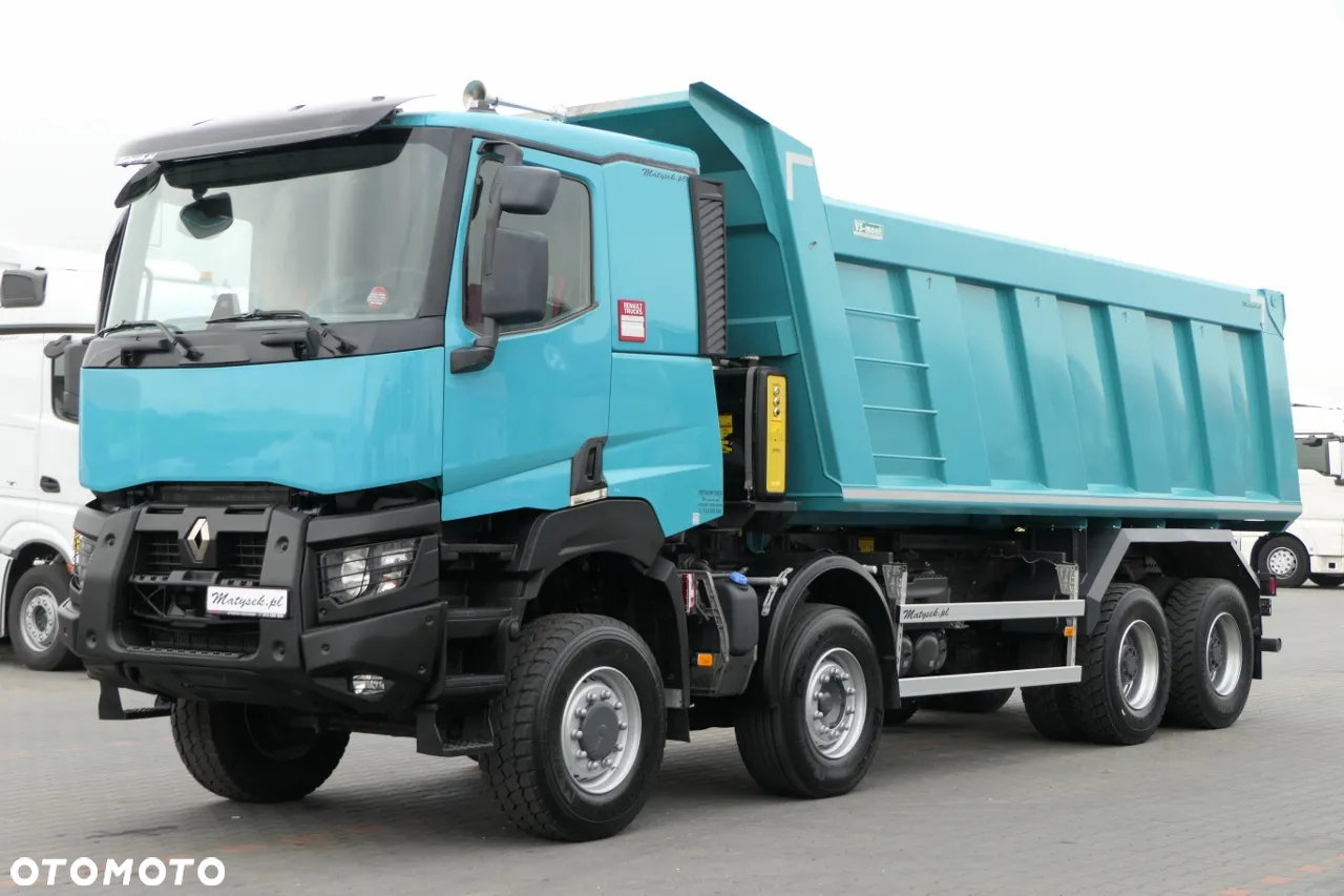 Renault K 480 / 8x6 / WYWROTKA TYLNOZSYPOWA 25 m3 / EURO 6 - 5