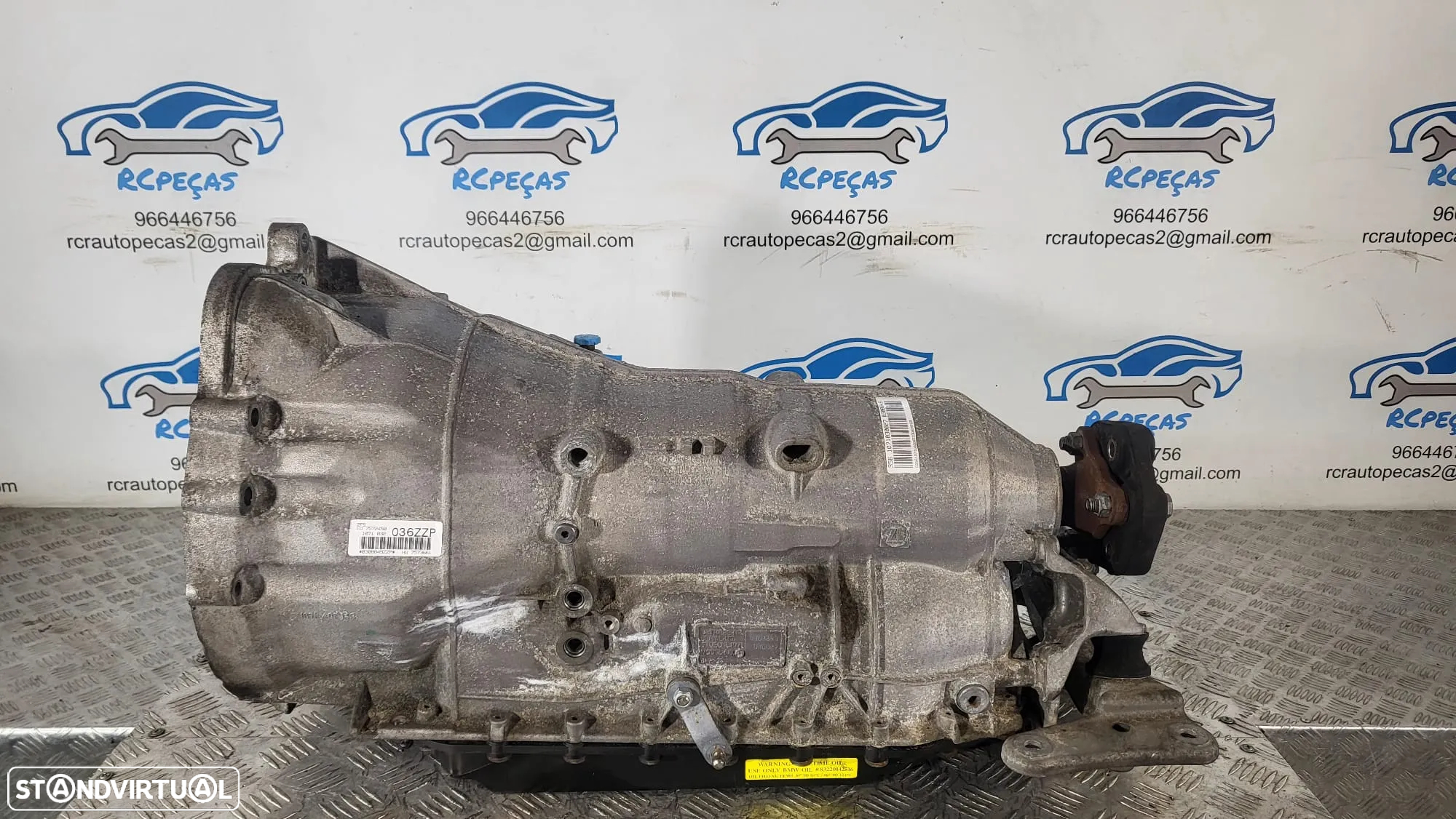 Caixa 6 Velocidades Automática ZF BMW N52 N52B25 N53 N53N N53B30 6HP21 GA6HP19Z - ZZP 7572450 - 8