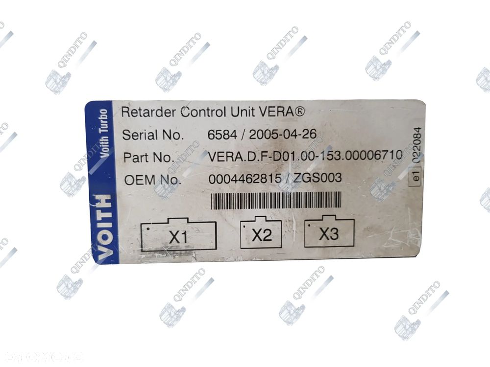 STEROWNIK MODUŁ RETARDERA VOITH MERCEDES ACTROS MP2/MP3 A0004462815 - 2