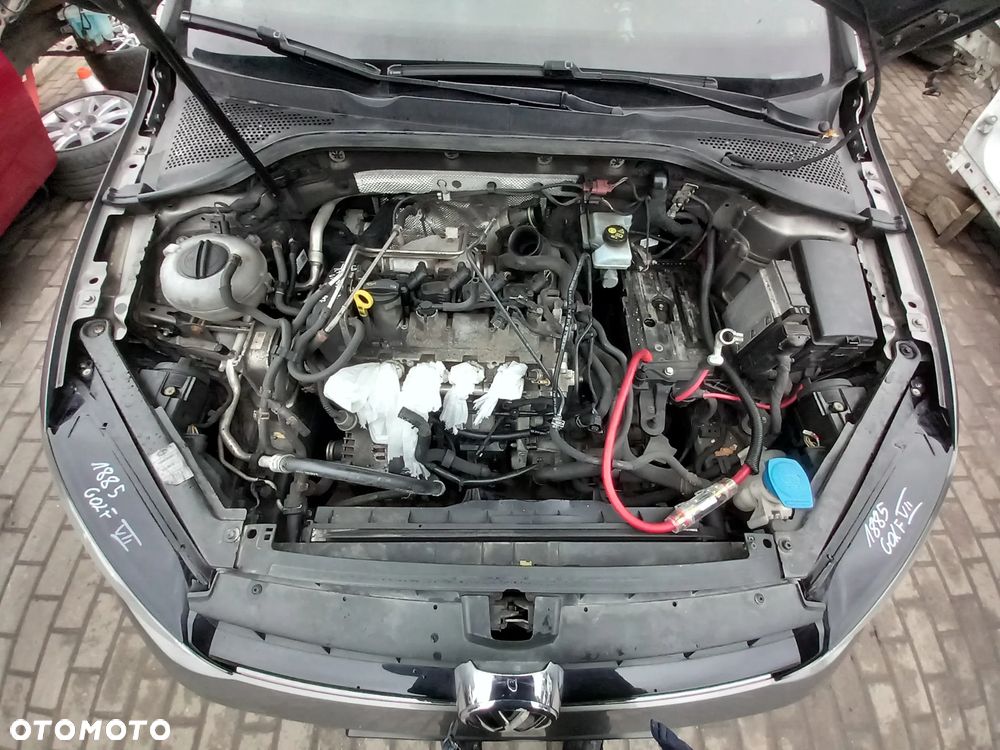 VW GOLF VII SILNIK 1.4 TSI BENZYNA !!! USZKODZONY NA CZĘŚCI !!! OZNACZENIE: CXSA - 1
