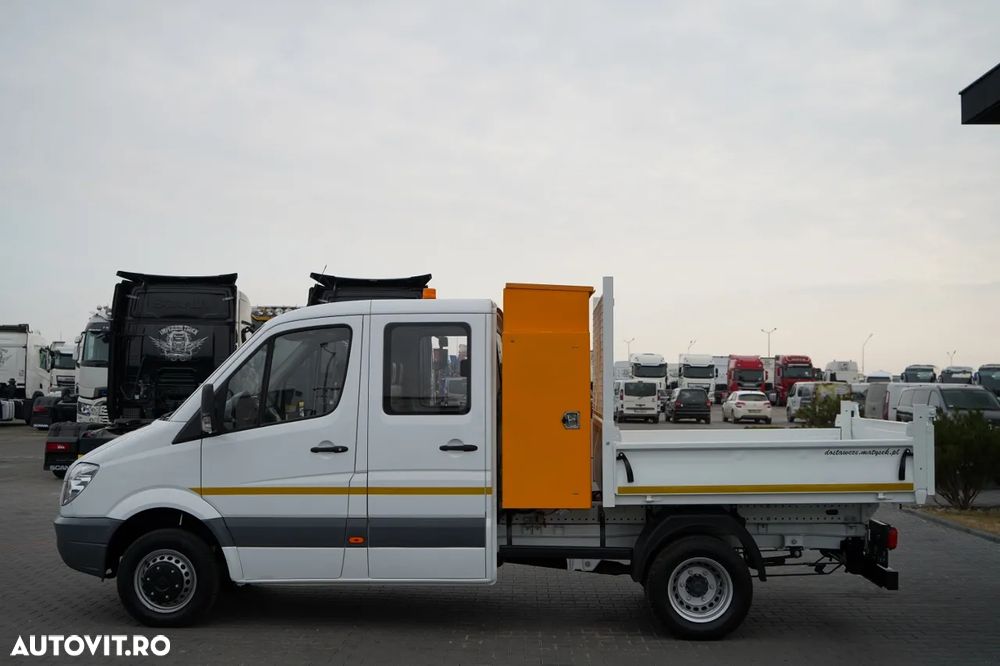 Mercedes-Benz SPRINTER 513 / BASCULATOR / CU DOUA PERECHI / 7 LOCURI / DOUĂ PERECHI / MANUAL / IMPORTAT - 12