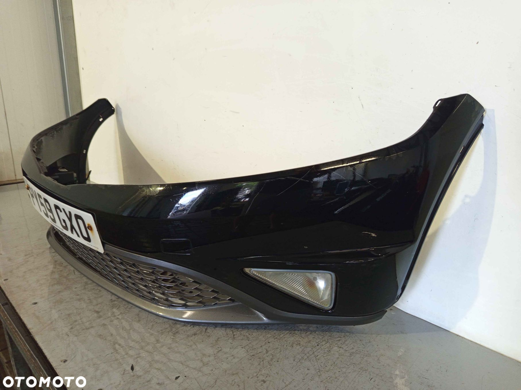 + ZDERZAK PRZÓD PRZEDNI HONDA CIVIC VIII 8 UFO B92P CZARNY HALOGENY - 3