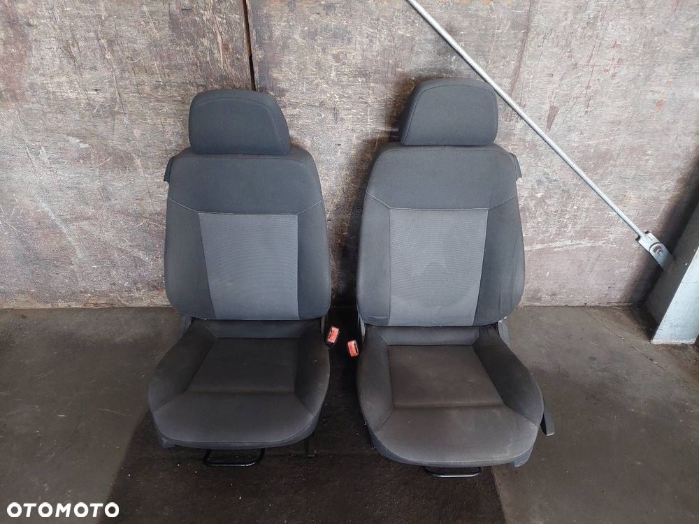 FOTELE KOMPLET LEWY PRAWY KANAPA TYŁ + BOCZKI OPEL ASTRA H LIFT - 12