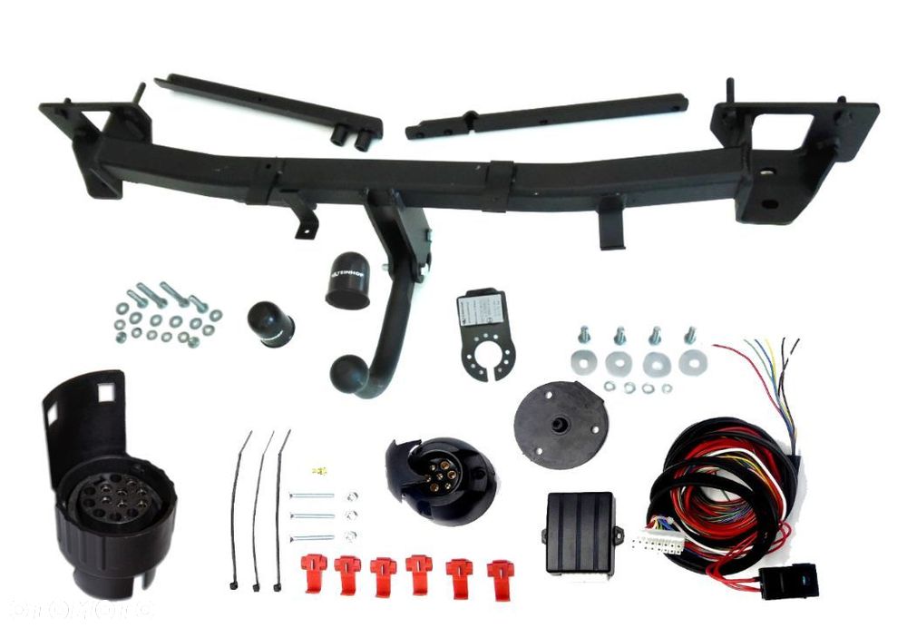 HAK HOLOWNICZY DO MERCEDES W203 S203 C-KLASA MODUŁ 7 PIN ADAPTER 7 NA 13 P - 16