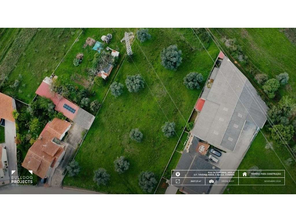 Terreno | 2607 m² | Arzila, Coimbra - Grande imagem: 4/6
