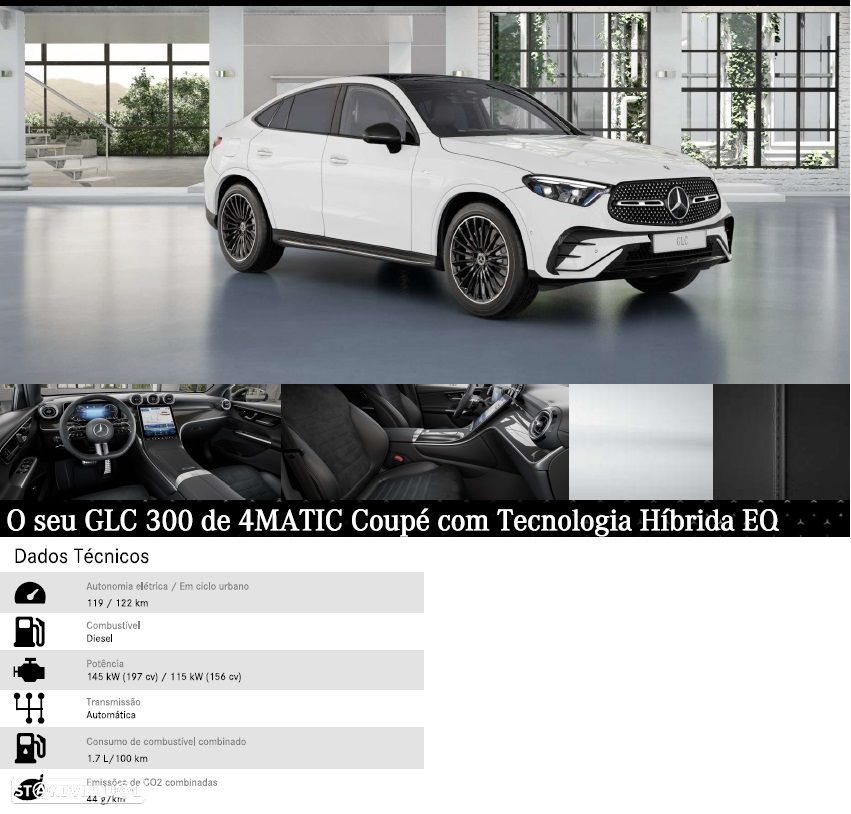 Mercedes-Benz GLC 300 de Coupe 4Matic - 1