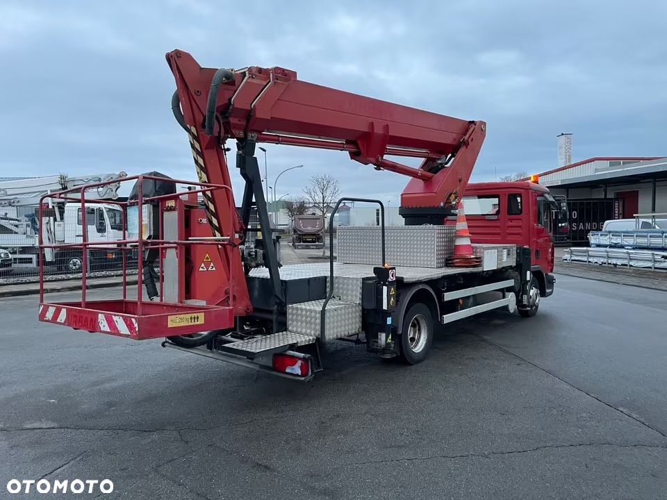 MAN Podnośnik Koszowy Zwyżka GSR Hydrauliczny ! 228TJ 22 Metry 17 w Bok Kosz 280 Kg jak Ruthmann Wumag Multitel - 16