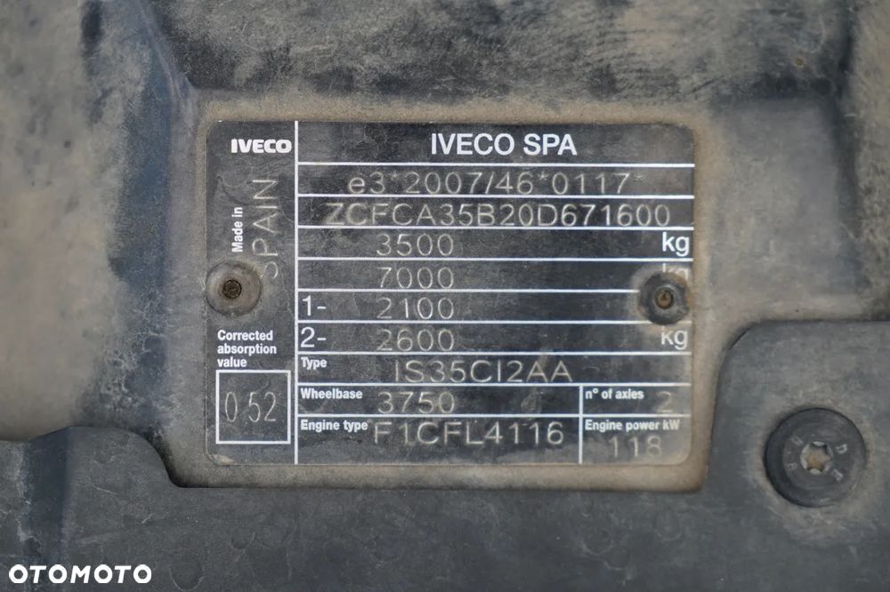 Iveco DAILY 35-160 / WYWROTKA TYLNOZSYPOWA / STALOWA / 3 MIEJSCA / BLIŹNIAK / MANUAL / SPROWADZONA / EURO 6 - 34