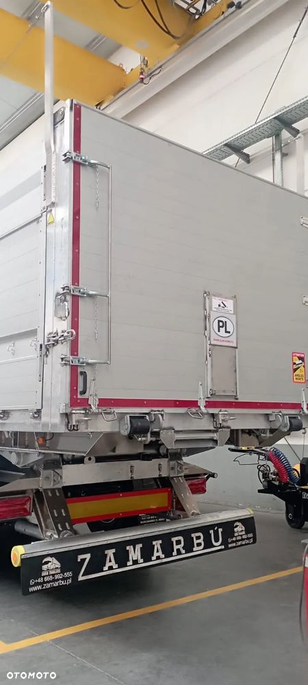 Zamarbu Do odbioru-Wywrotka UNIWERSALNA / Rama aluminium/V58m3 /13,60m/ Burty 1200mm + Nadstawy 500mm - 19