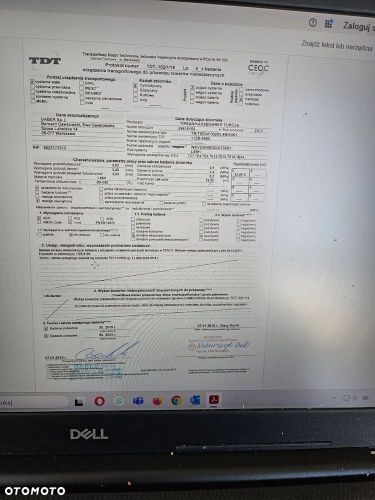 Schwarzmuller cysterna do bitumu - 7