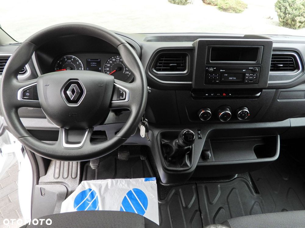Renault MASTER  PLANDEKA 10 PALET WEBASTO TEMPOMAT LEDY PNEUMATYKA KLIMATYZACJA  165KM - 26