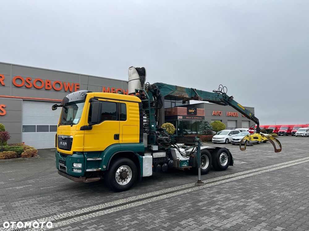MAN TGS 26.540 6x4/2 4x4 HYDRODRIVE LX CIĄGNIK SIODŁOWY/PRZYCZEPA DO PRZEWOZU DREWNA DŁUŻYCY LOGLIFT F251S83A - 32
