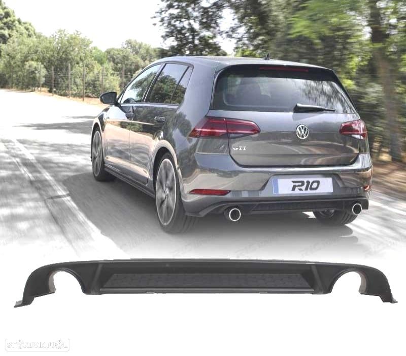 DIFUSOR VOLKSWAGEN GOLF 7 VII 12-17 LOOK GTI - 1