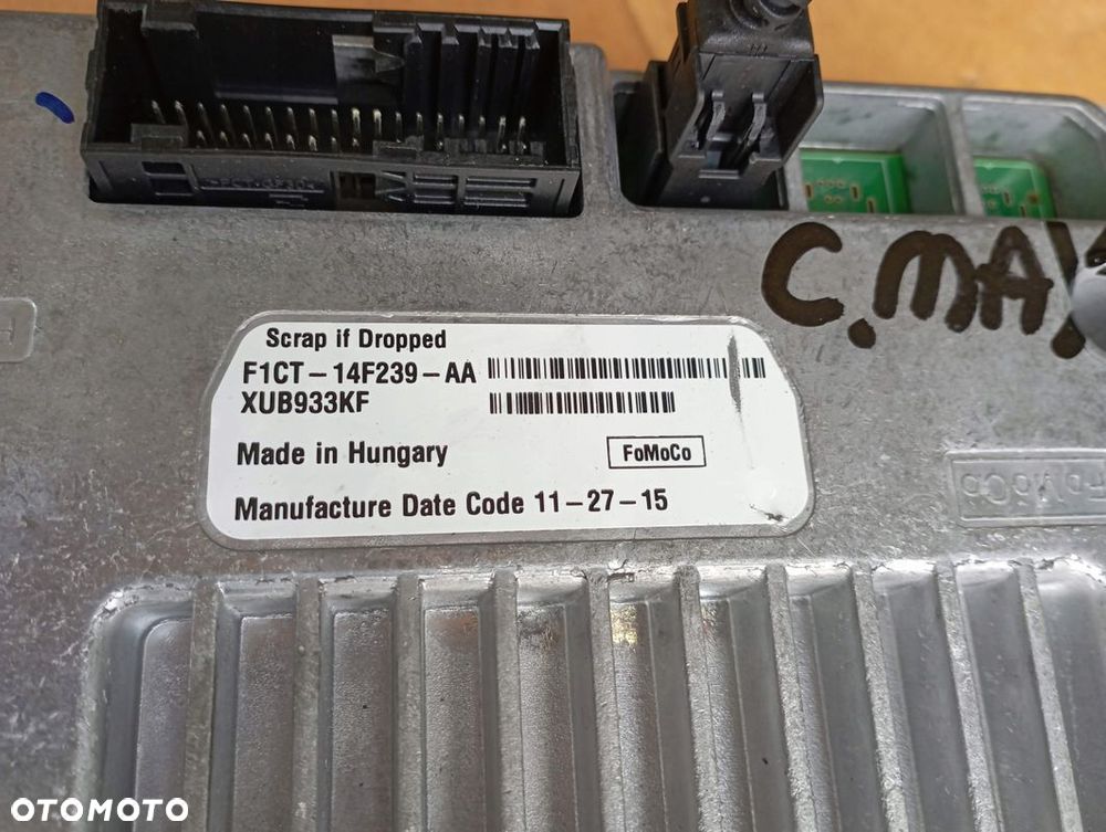 FORD C-MAX CMAX II 2 RADIO WYŚWIETLACZ EKRAN RAMKA F1CT14F239AA CJ5T18B955F - 4