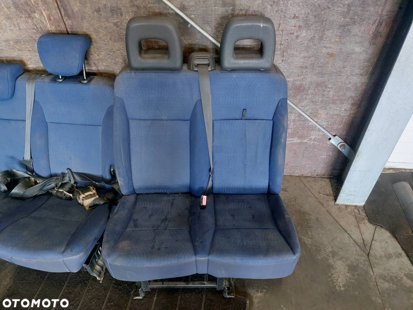 FOTELE KOMPLET PRAWY PRZÓD PODWÓJNY + KANAPA TYŁ FIAT SCUDO I LIFT - 2