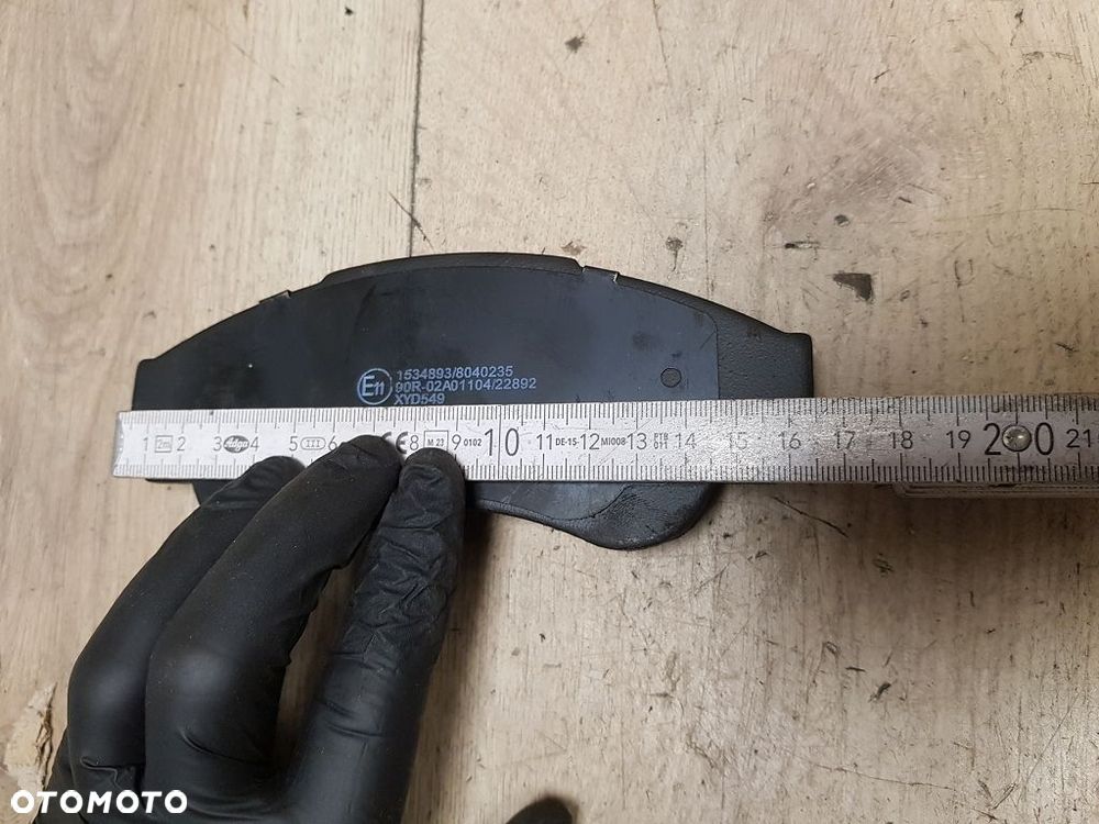 Klocki hamulcowe przód Ridex 402B0711 Fiat Ducato 250 2.3 D 150 Multijet 148 KM - 13