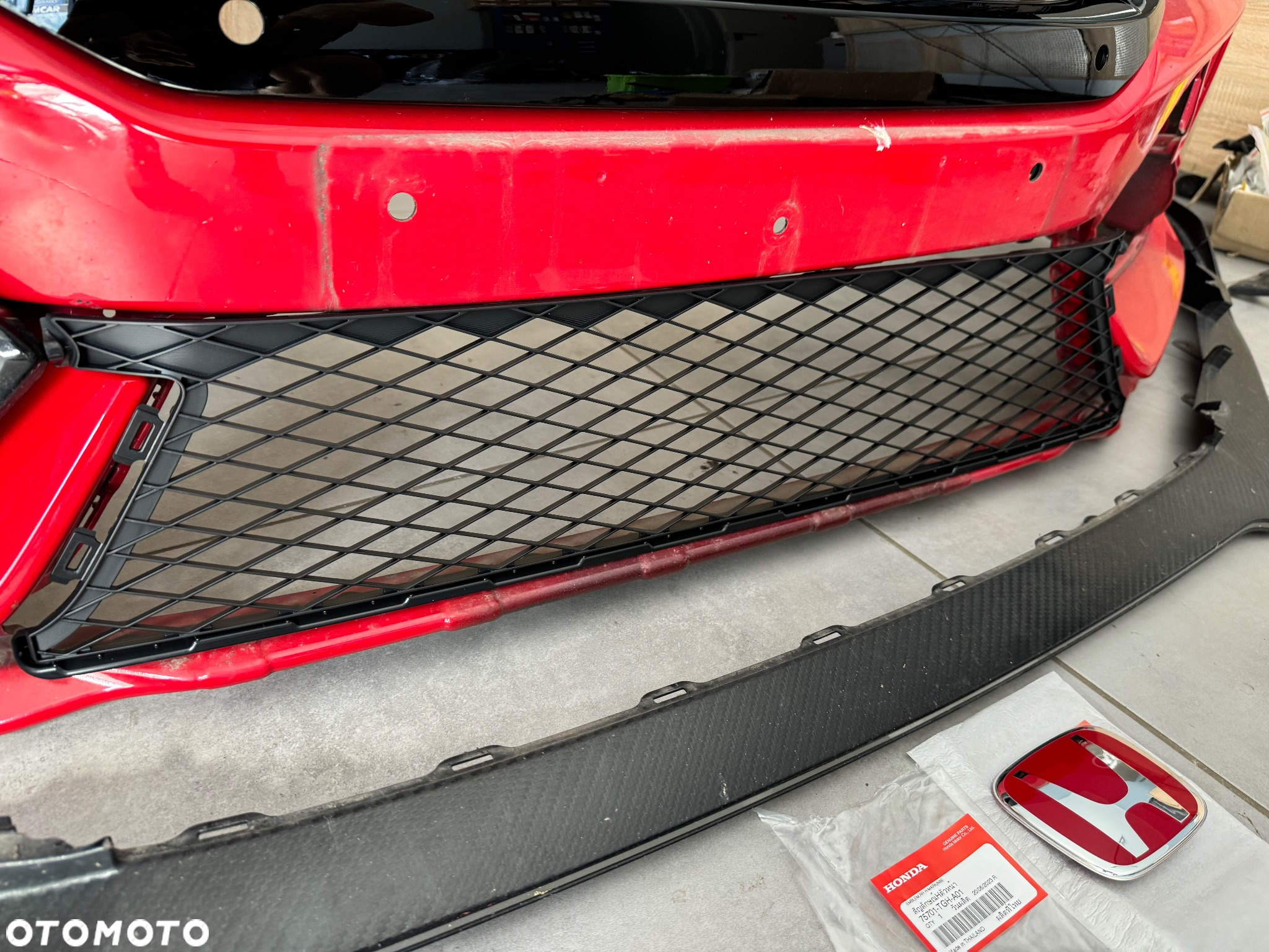 Honda Civic X zderzak Type-r - 5