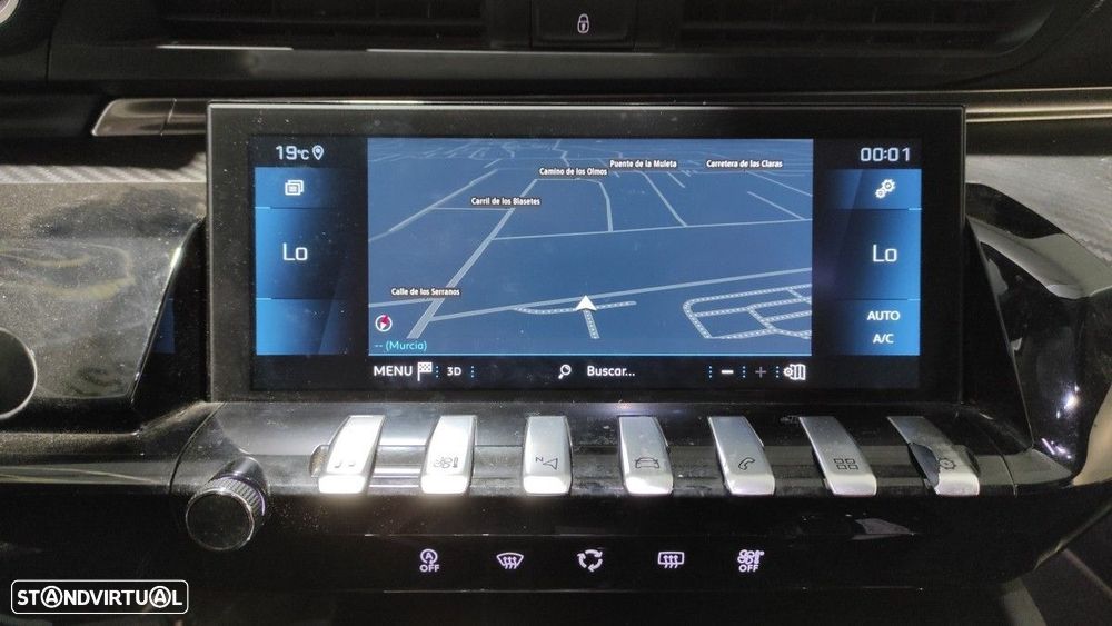 TELA/ECRÃ MULTIFUNÇÕES PEUGEOT 508 SW ALLURE - 15