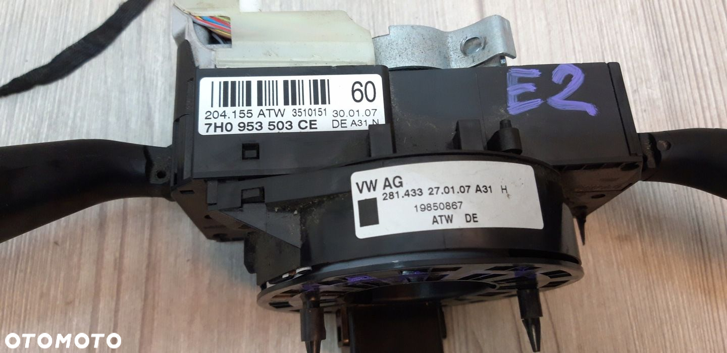 PRZEŁĄCZNIK KIERUNKOWSKAZÓW MANETKI SKODA FABIA II 7H0953503CE - 3