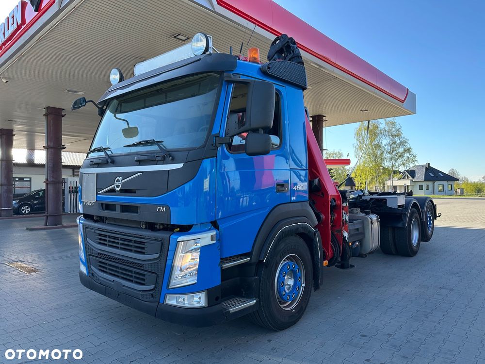 Volvo Fm 460 6x2 Hakowiec hds q170z do złomu drewna