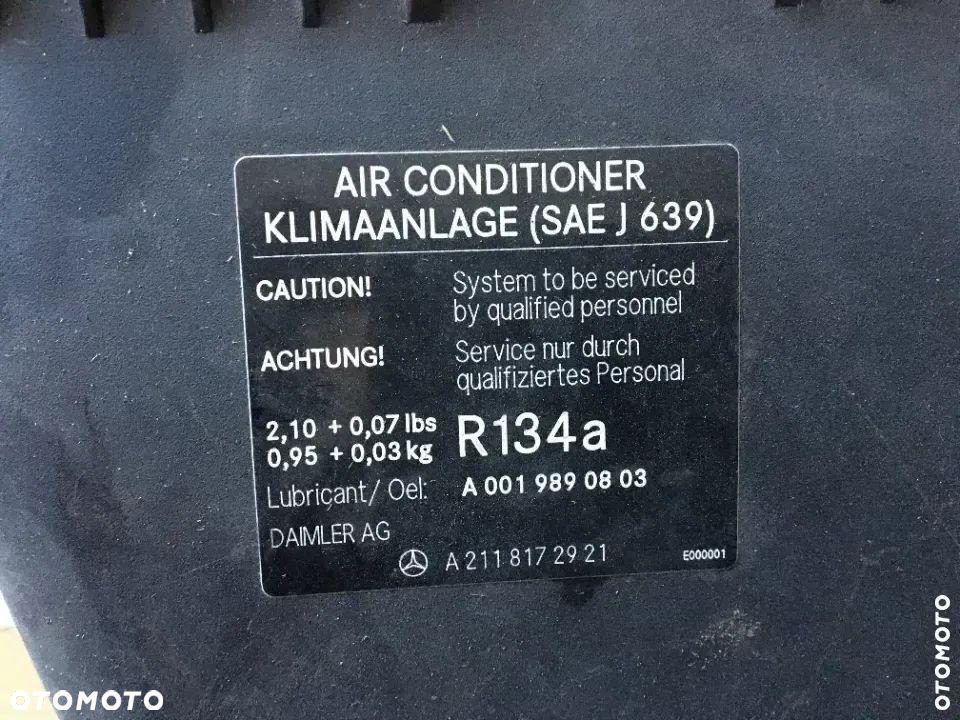 MERCEDES SLK  OBUDOWA FILTRA KABINOWEGO A0019890803 - 5