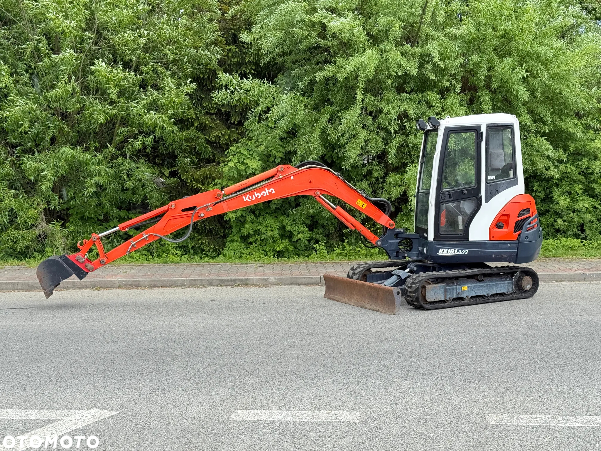 Kubota * Sprowadzona * Minikoparka * Kubota KX 101-3Q2 * 3.6 Tony * - 14