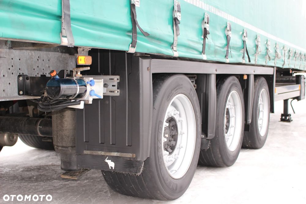 Schmitz Cargobull FIRANKA  /OSIE SCHMITZ /MEGA / DACH PODNOSZONY/ RAMA OCYNK /SERWIS FR / IDEALNY STAN / - 13