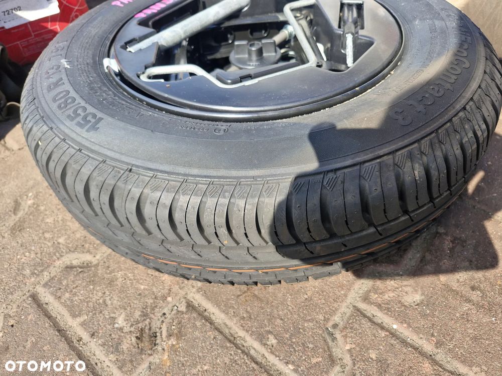 Zapas koło zasobnik podnośnik klucz zestaw FIAT PANDA - 3