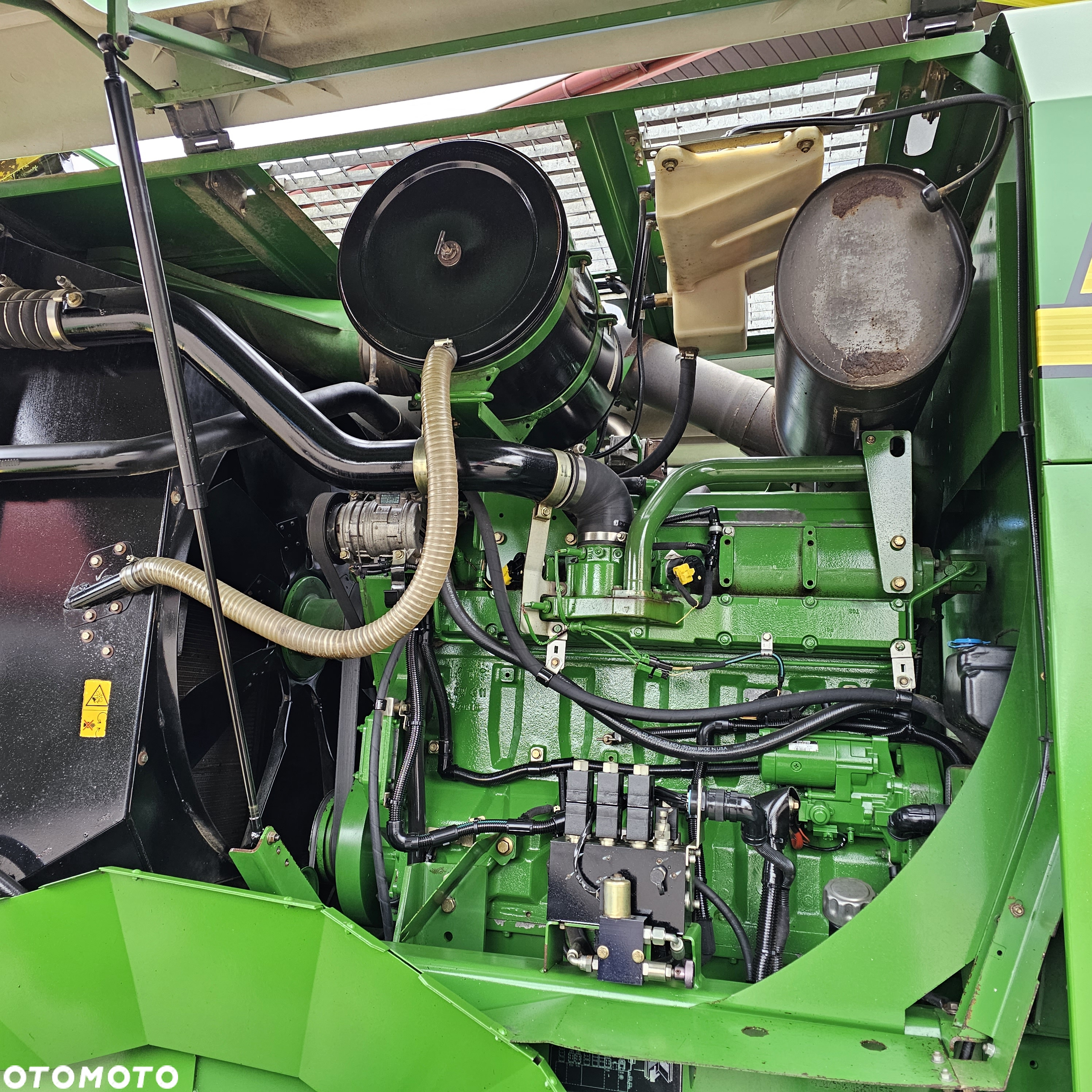 John Deere 7550 Sieczkarnia do Kukurydzy 4x4 do Trawy 7450  pro 7780 jd 7580 JOHN 7480 Jaguar 870 Profi - 13