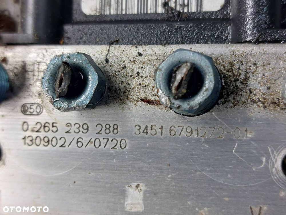 POMPA STEROWNIK ABS BMW X1 E84 6791272 0265239288 6860216 - 2