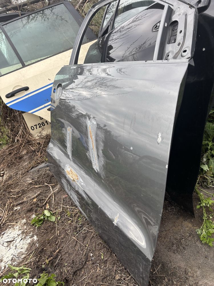 Drzwi prawe przód vw polo 6r b przednie naprawione - 4