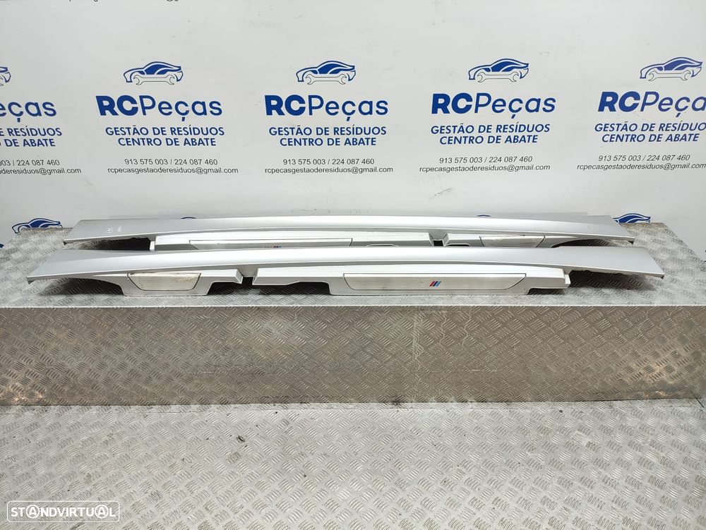 Conjunto Embaladeiras Saias Laterais Esquerda Direita BMW Pack M Serie 1 E87 Original - 5