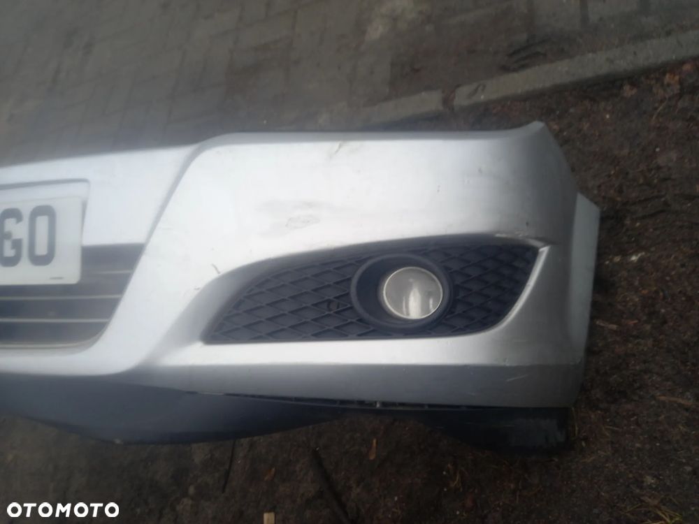 OPEL ASTRA 3 H LIFT ZDERZAK PRZOD SREBRNY HALOGENY - 2