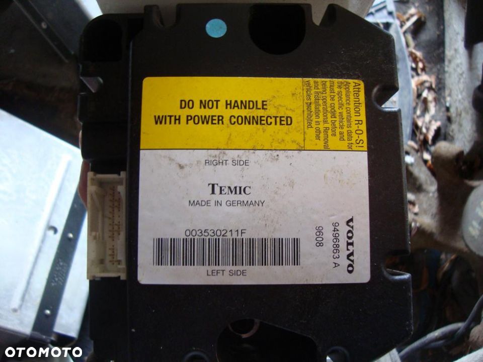 volvo c70 cabrio sensor airbag palakow - 1
