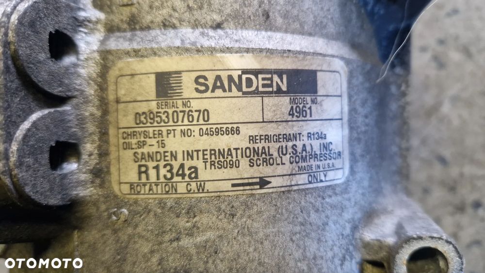 CHRYSLER CIRRUS 2.5 V6 SPRĘŻARKA KLIMATYZACJI 04595666 - 3