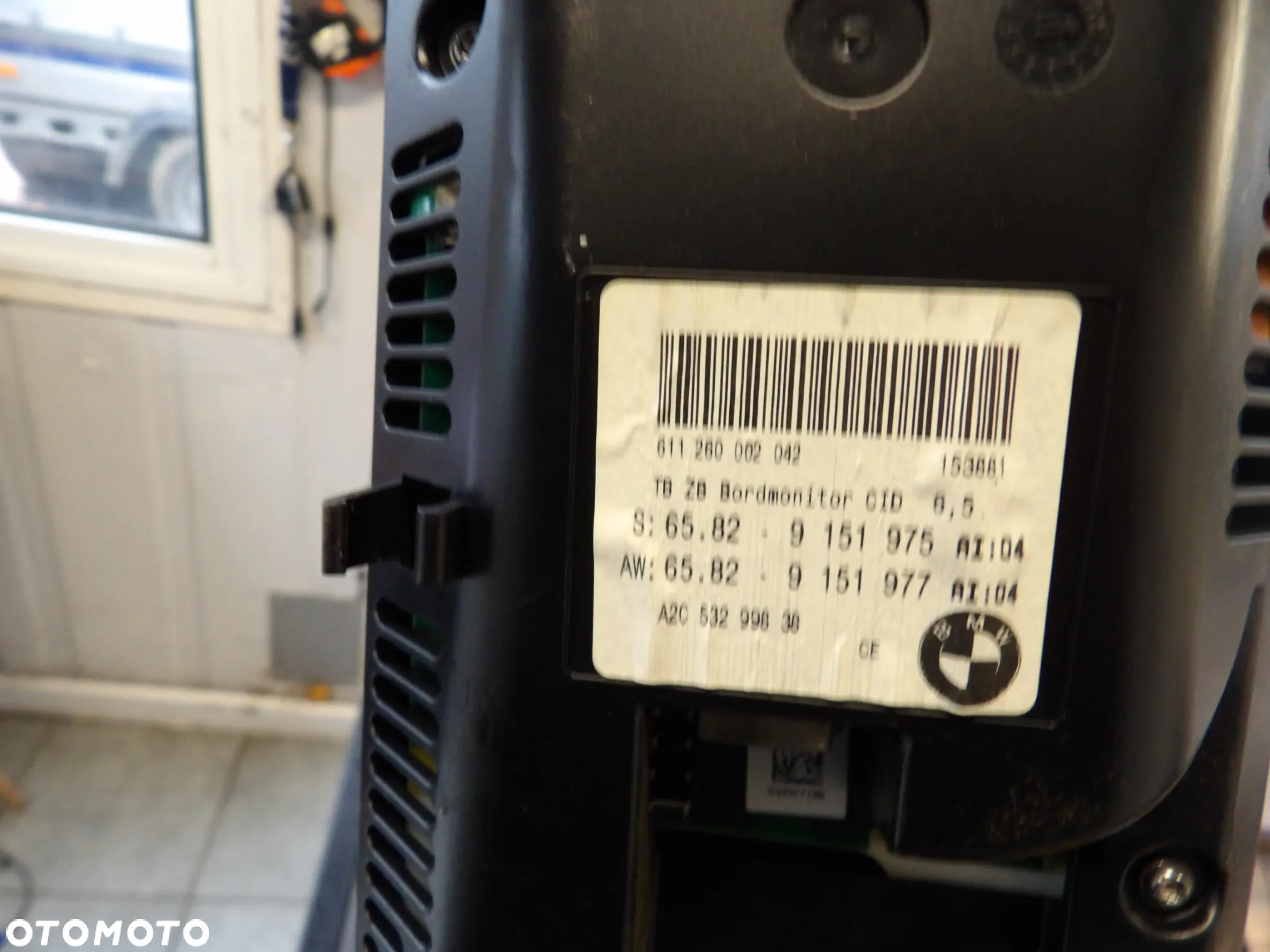 BMW - E60,E61 - EKRAN , MONITOR - LCD - LIFT - 9151975 - 2