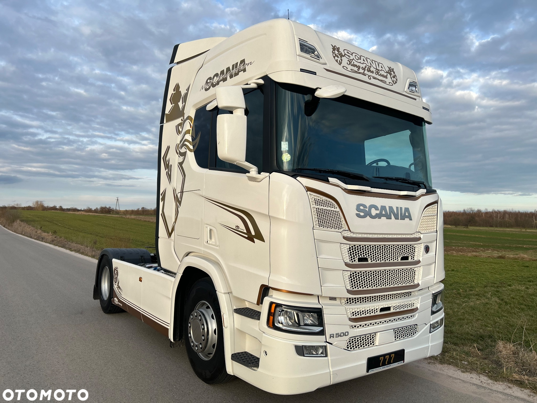 Scania R500 FULL AIR 2019 10x poduszki KLIMA POSTOJOWA / RETARDER / FULL SPOJLER / TOP STAN / od jedynego właściciela ! HYDRAULIKA spod beczki spożywczej ! / do wywrotu ruchomej podłogi beczki TOP TOP TOP OKAZJA - 10