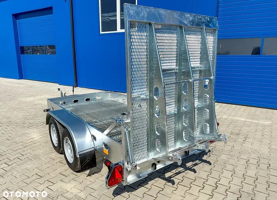 Rydwan do transportu mini koparki, - 7