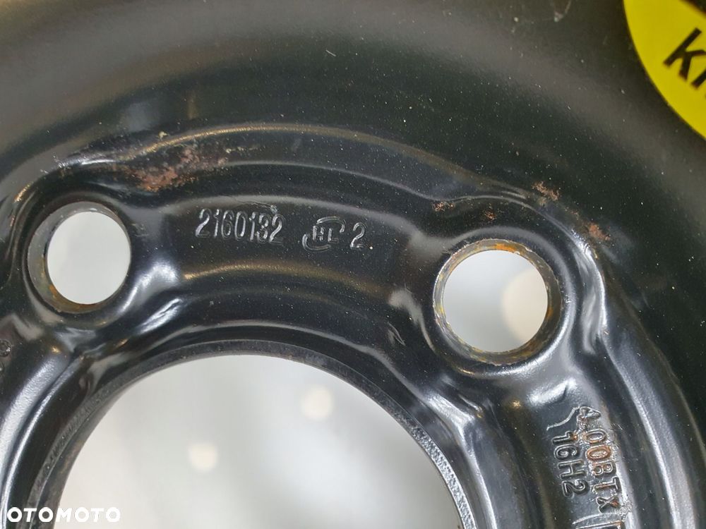 KOŁO DOJAZDOWE ZAPASOWE Opel Vectra C Astra H 115/70 R16 2160132 5x110 - 7