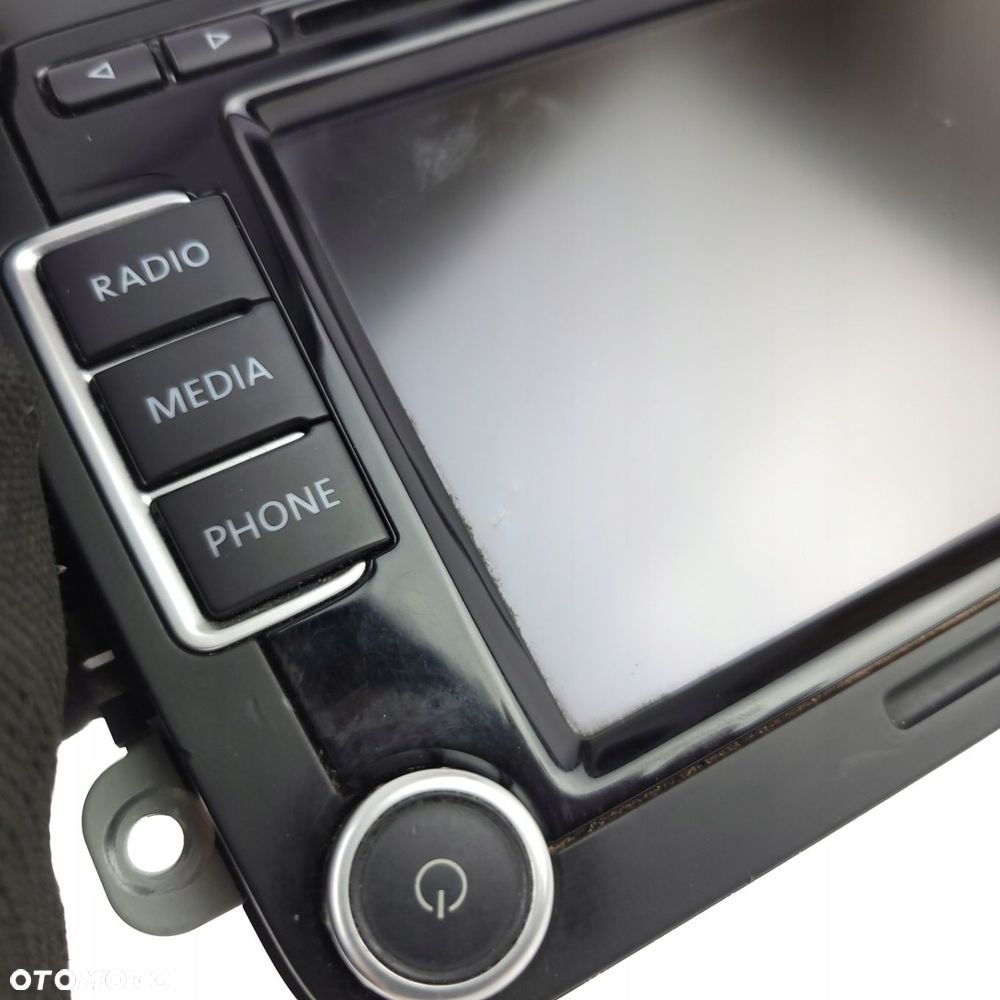 VW PASSAT B6 B7 GOLF V VI TOURAN RADIO DOTYKOWE 3C8035195G DAB Z KODEM - 10