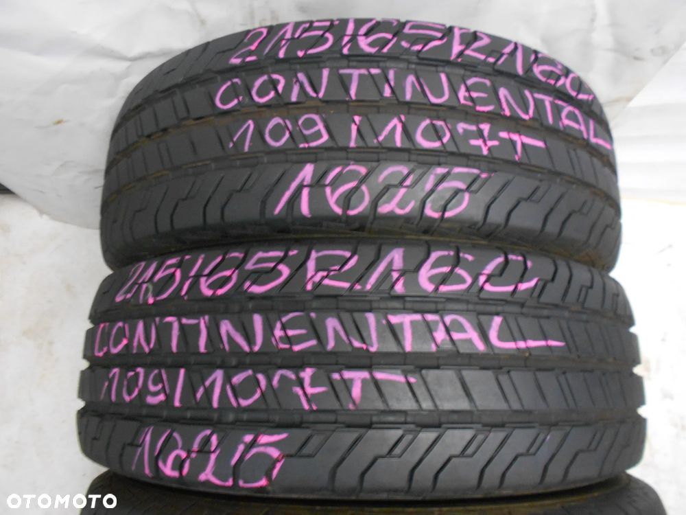 OPONY 215/65R16C CONTINENTAL CONTIVANCONTACT 100 DOT 1625 10MM - 2