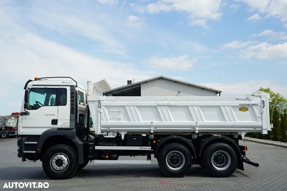 MAN TGA 33.350 / 6x4 / BASCULĂ / HIDRODOCKER / MEILLER KIPPER / BORDMATIC / MANUALĂ / IMPORTATĂ - 12