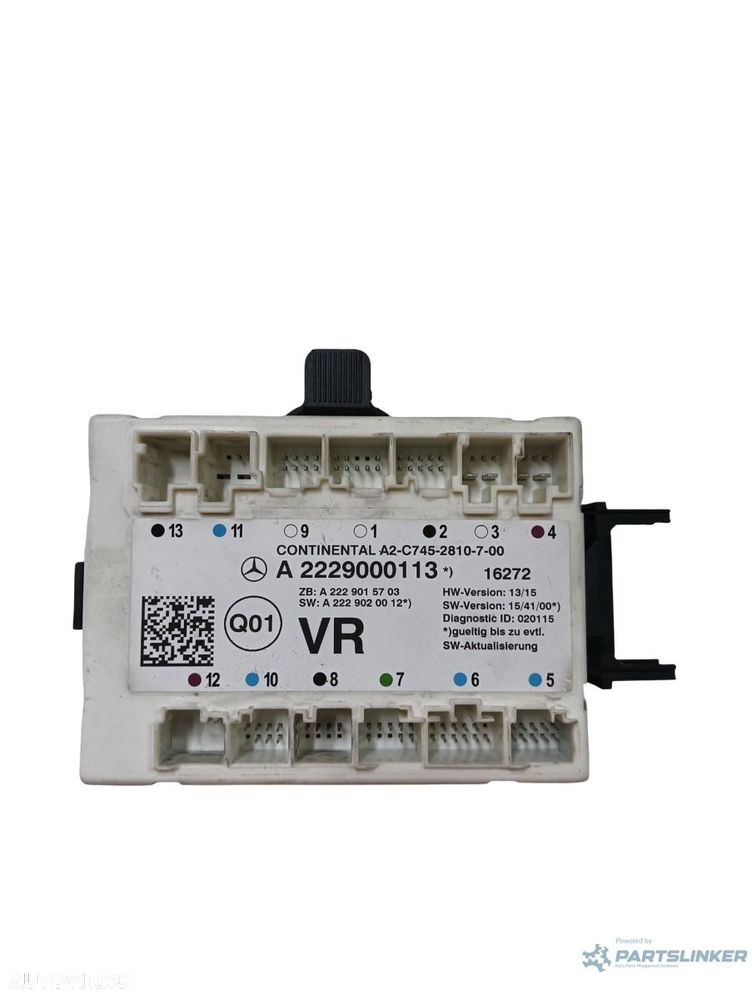 Modul usa MERCEDES-BENZ S-CLASS Coupe VII C217 2014 - > A2229000113 - 1