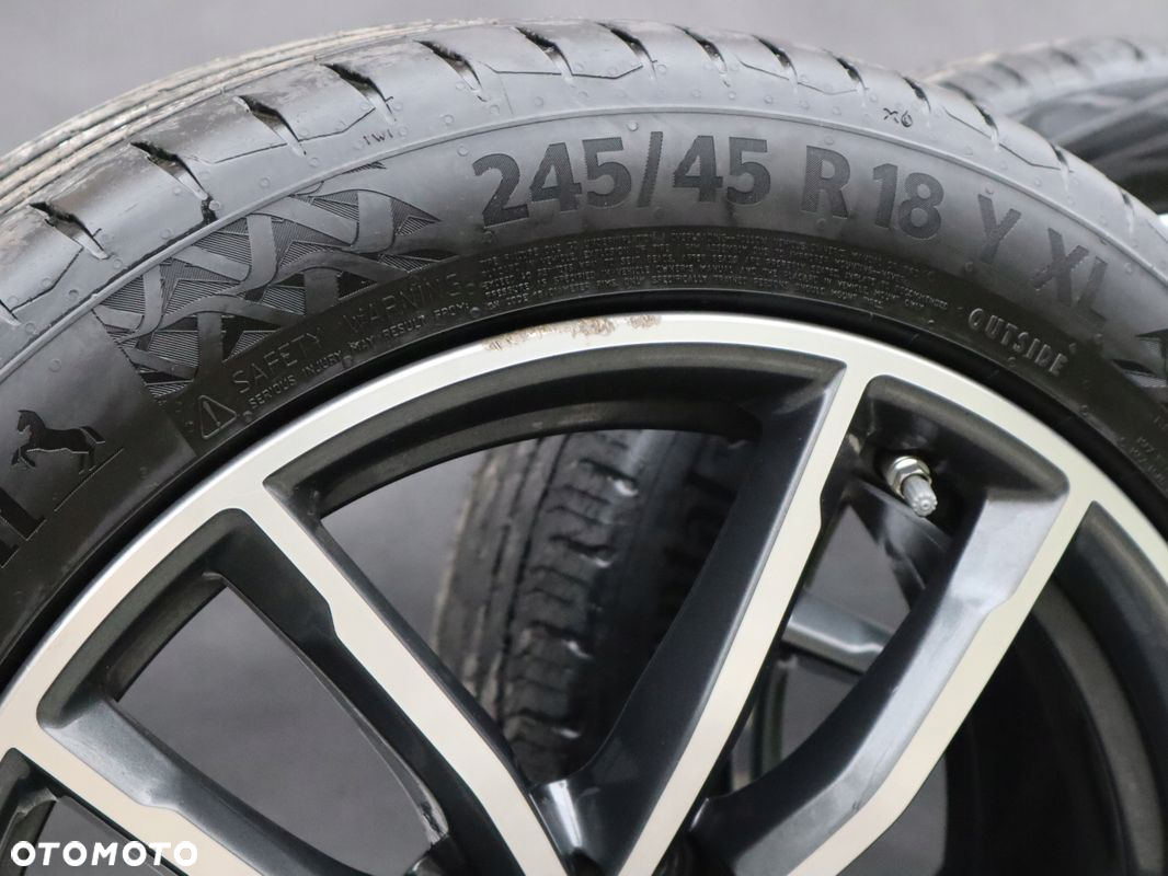KOŁA FELGI ALUMINIOWE BMW G30 G31 SERIA 5 18 CALI WZ 662M OE SUPER STAN - 10